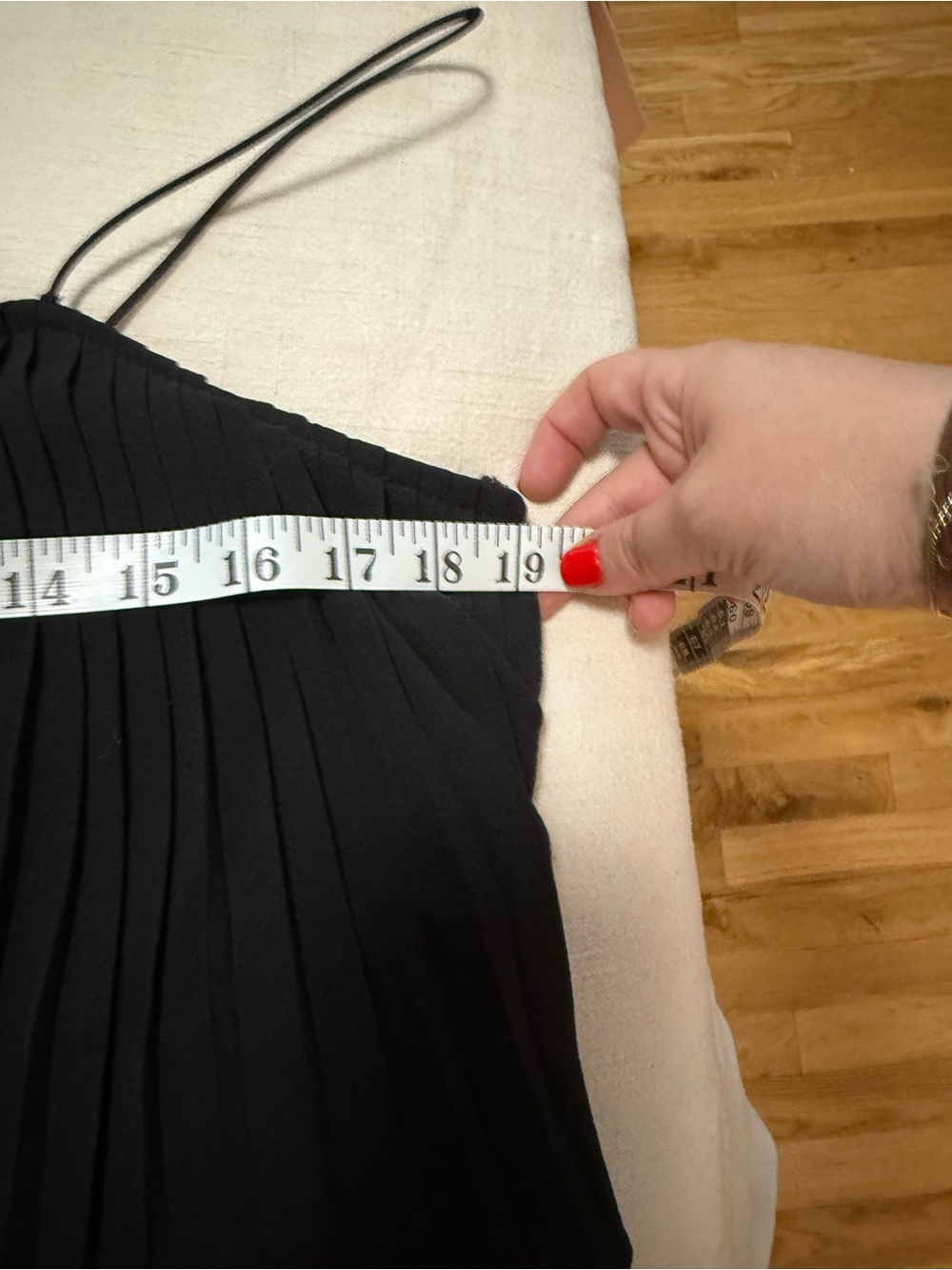 She + Sky Black Ruffle Dress - Picture 3 of 4